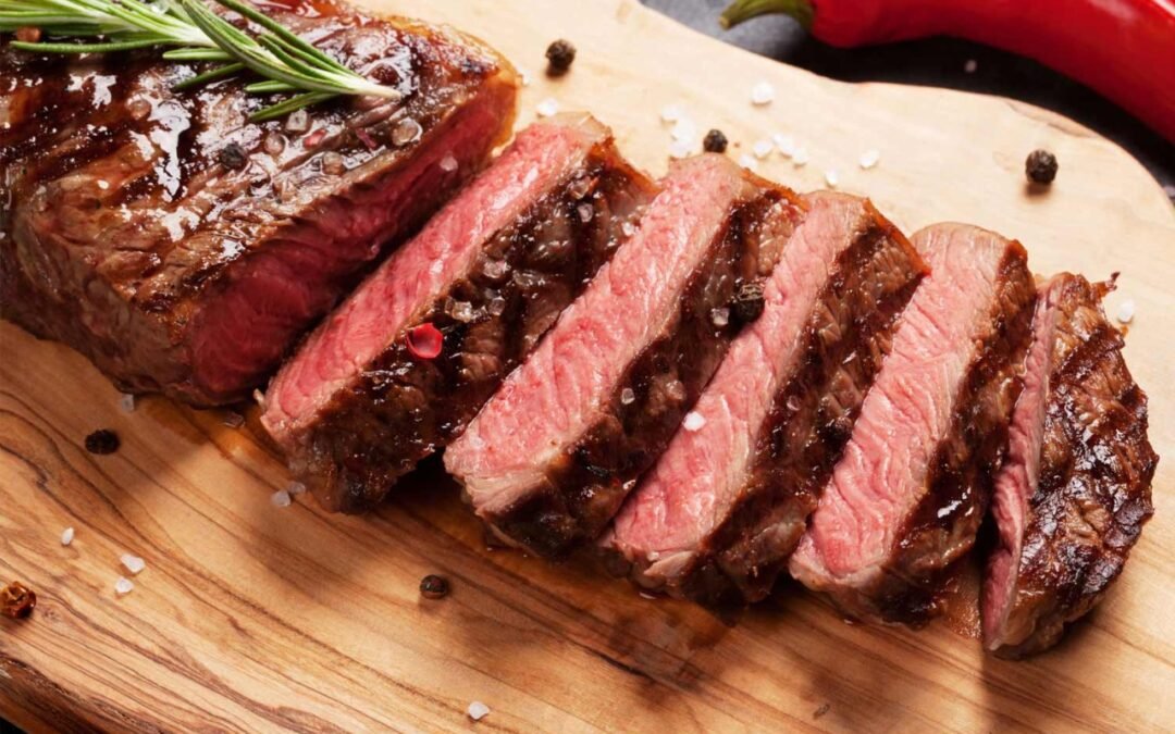 Bife de Chorizo na Parrilla com Chimichurri